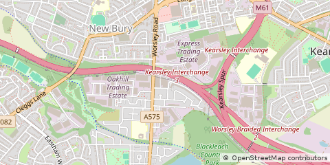 Map of Manchester