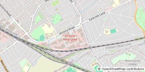 Map of Ruislip, Greater London