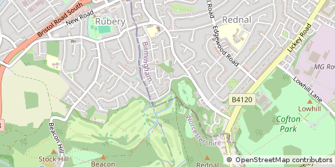 Map of Birmingham