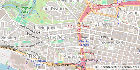 Map of Glasgow