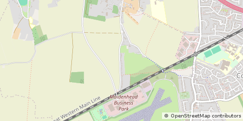 Map of Maidenhead, Berkshire