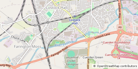 Map of Preston