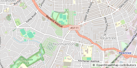 Map of Derby