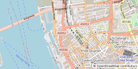 Map of Liverpool