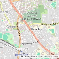 Map of Stockport