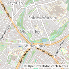 Map of Southampton