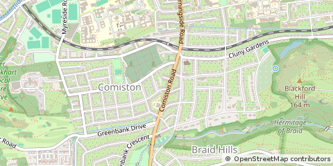 Map of Edinburgh
