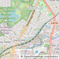 Map of Brierley Hill