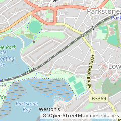 Map of Poole, Dorset