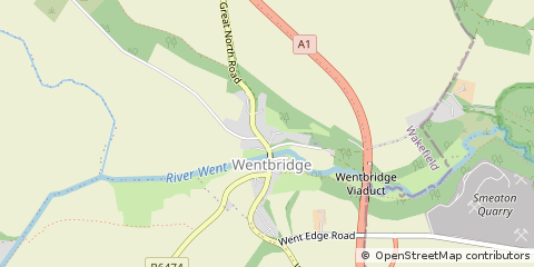 Map of Pontefract