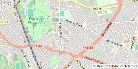 Map of Liverpool