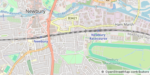 Map of Newbury