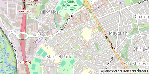 Map of Southampton