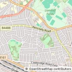 Map of Cardiff