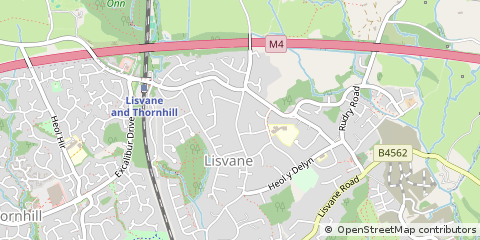 Map of Cardiff