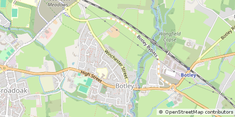 Map of Southampton, Hampshire