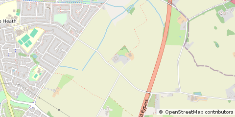 Map of Sutton Coldfield, West Midlands