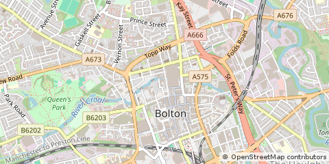 Map of Bolton