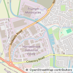 Map of Hinckley, Leicestershire
