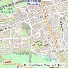 Map of Edinburgh