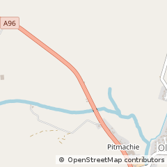 Map of OLD Rayne, Aberdeenshire