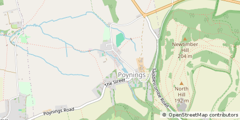 Map of Brighton, East Sussex