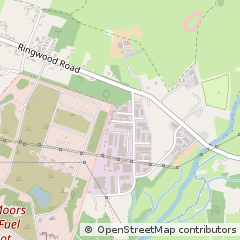 Map of Wimborne, Dorset