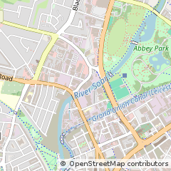 Map of Leicester