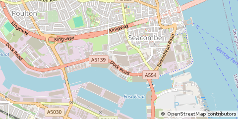 Map of Birkenhead