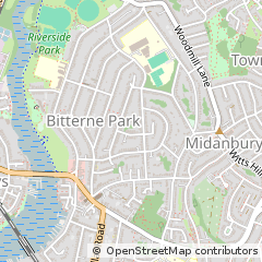 Map of Southampton
