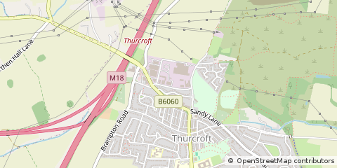 Map of NR Rotherham