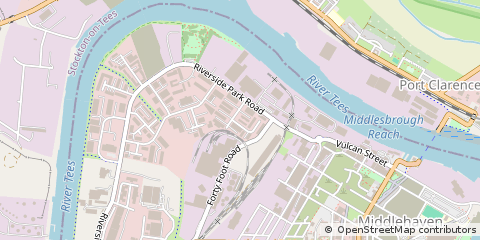 Map of Middlesbrough