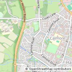 Map of Southampton, Hampshire
