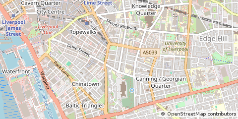 Map of Liverpool