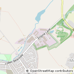 Map of Newthorpe, Nottinghamshire