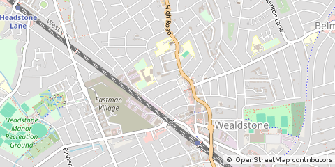 Map of Harrow