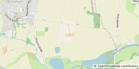 Map of Chelmsford, Essex