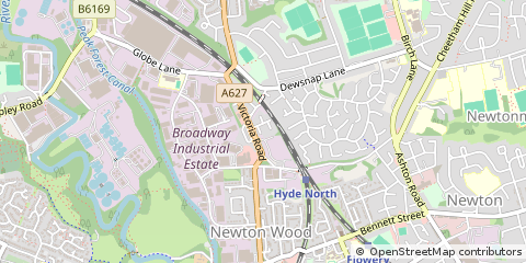 Map of Dukinfield