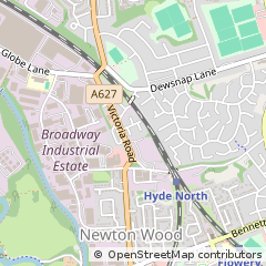 Map of Dukinfield