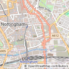Map of Nottingham