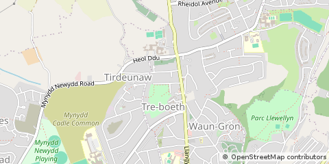 Map of Swansea