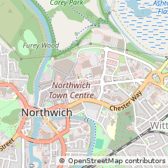 Map of Northwich, Cheshire