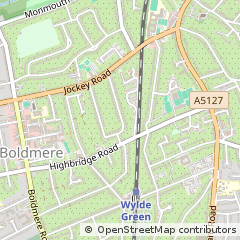Map of Sutton Coldfield