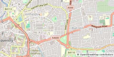 Map of Coventry