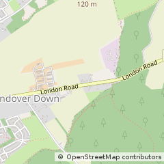 Map of Andover, Hampshire