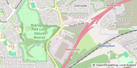 Map of Glasgow, City of Glasgow