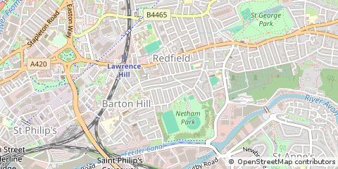 Map of Bristol