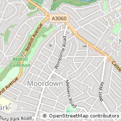 Map of Bournemouth