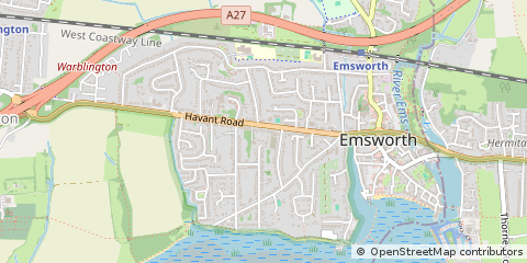 Map of Emsworth