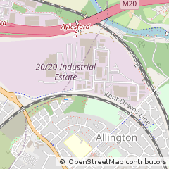 Map of 20/20 Business Park, Maidstone, Kent